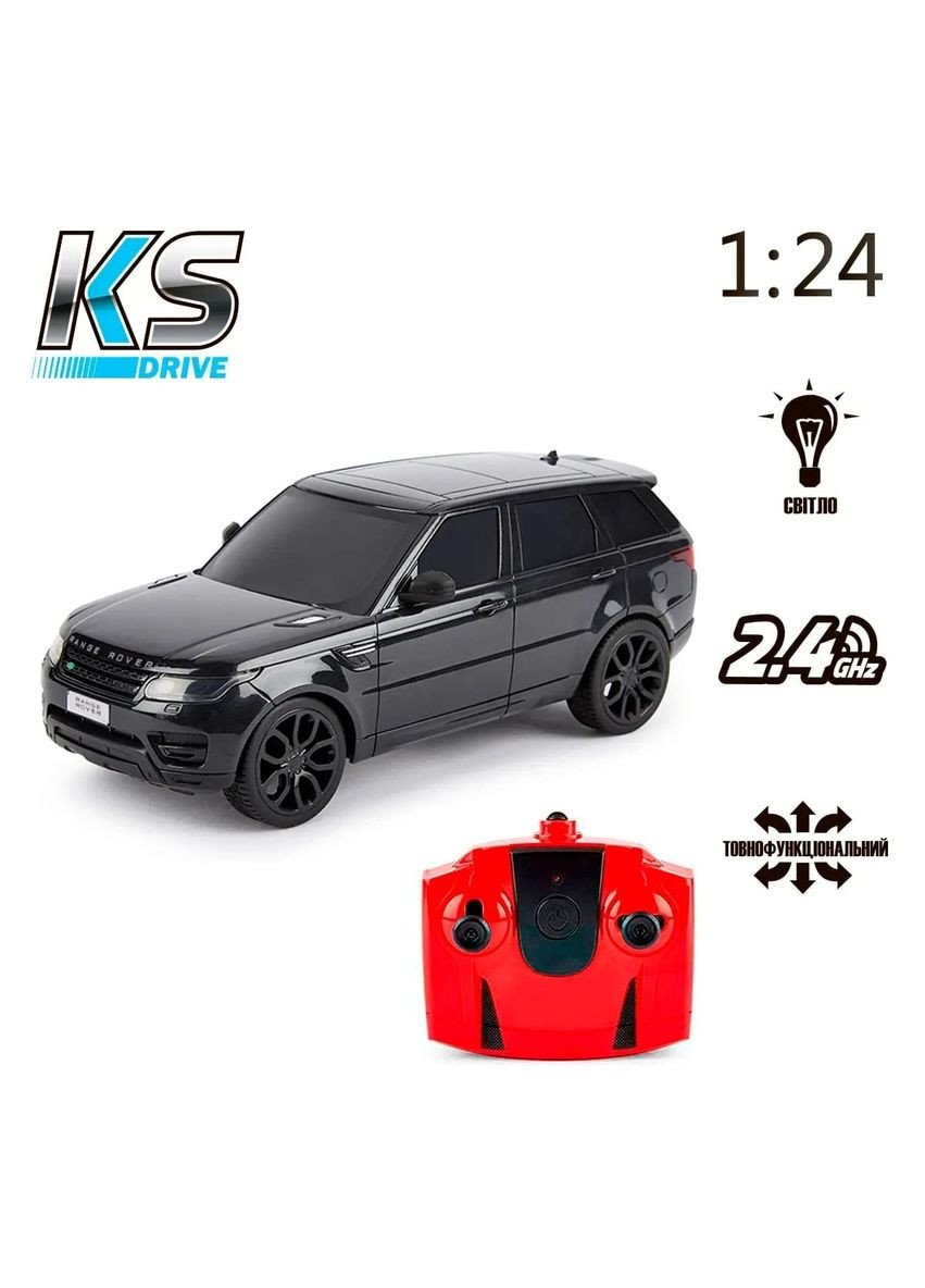 Автомобиль на Land Rover Range Rover Sport 1:24, 2.4Ghz, черный () KS Drive 124GRRB (331860987)