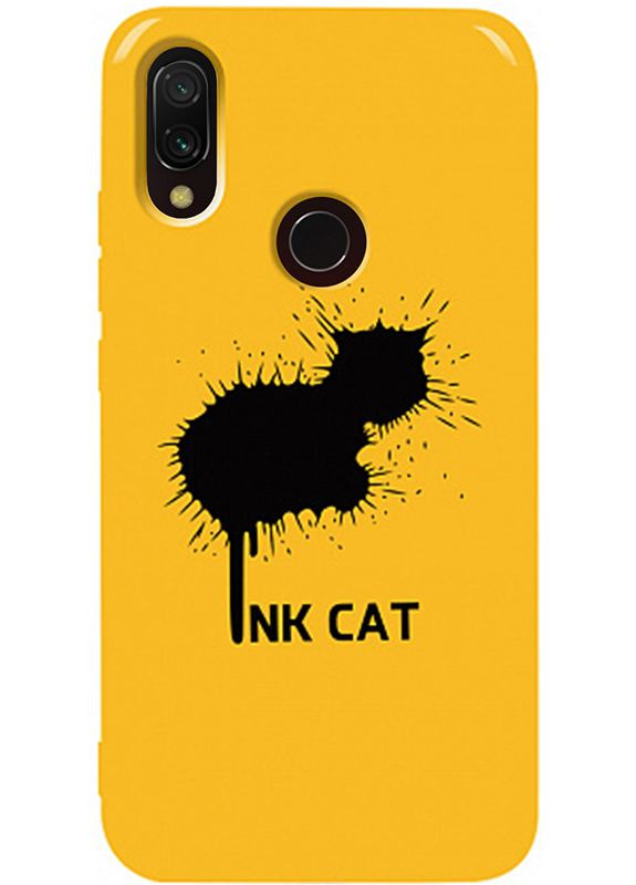 Чехол накладка Pure TPU 2mm Print Case Xiaomi Redmi 7 #48 Inkcat Yellow Toto (301782856)