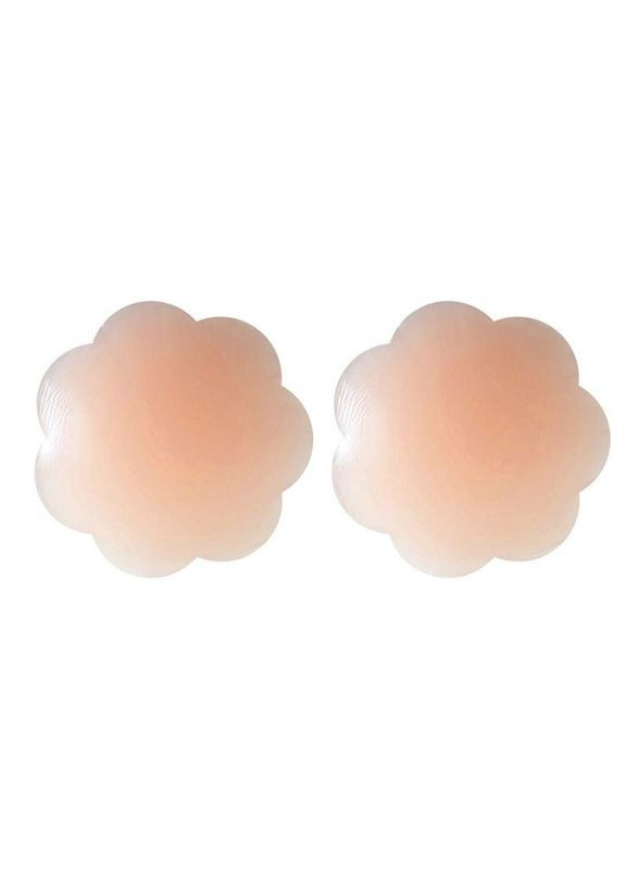 Силиконовые накладки на соски, стикини Форма:кружки и цветочки. Вместо бюстгальтер или лифчика. No Brand (366871127)