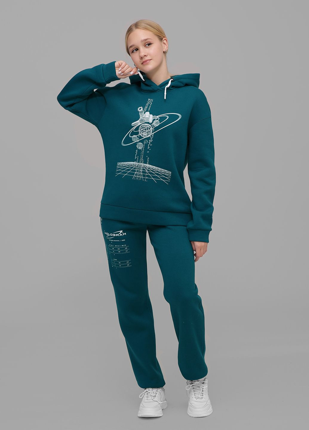 Спортивный утеплённый костюм с начесом Rovelse Элли (306437545)