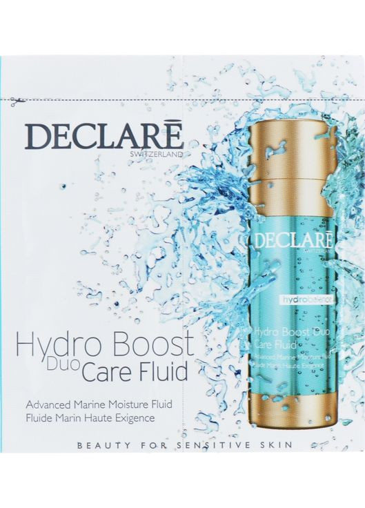 Зволожуючий флюїд з активним концентратом Hydro Balance Hydro Boost Duo Care Fluid (пробник) 2x1.5ml (222071-5850127) Declare (368620247)