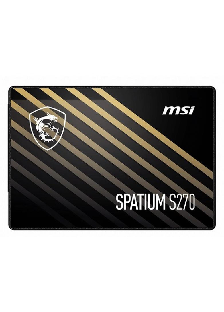 Накопичувач SSD 480GB Spatium S270 2.5` SATAIII 3D TLC (S78-440E350-P83) MSI (365748713)