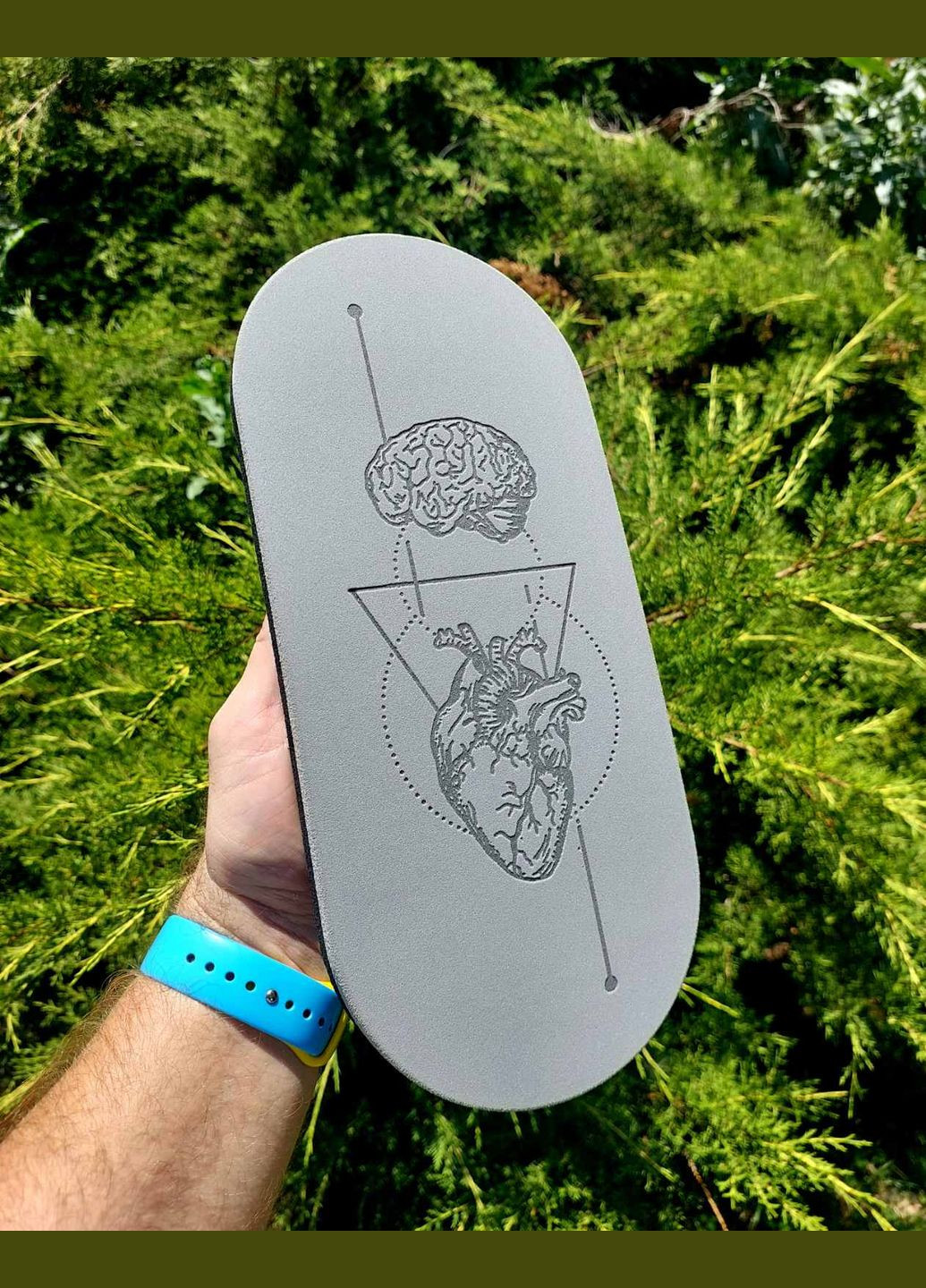 Доски садху гибкие для новичков Шаг 10 мм с гравировкой No Brand анатомічні (338257822)