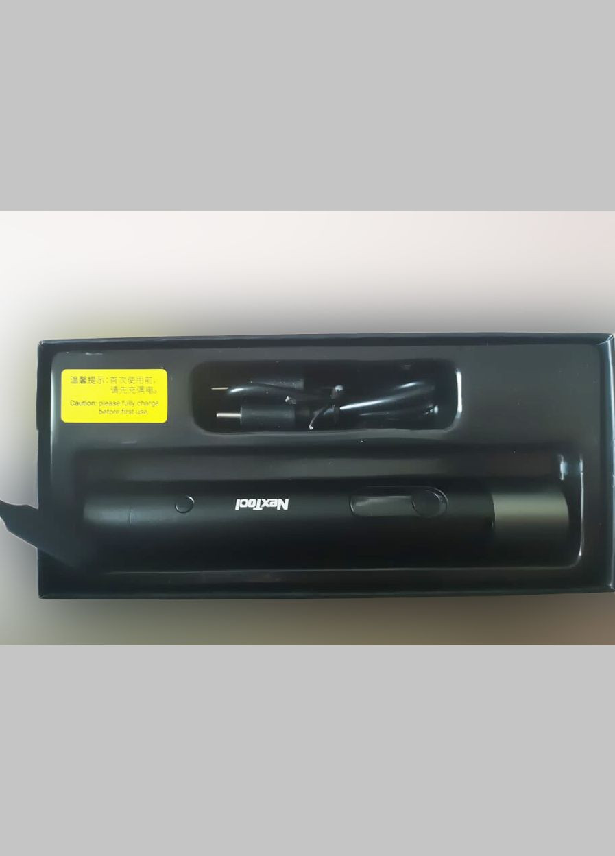 Фонарик с Электрошокером Xiaomi Flashlight with electric arc Black (NE2040) NexTool (290867296)