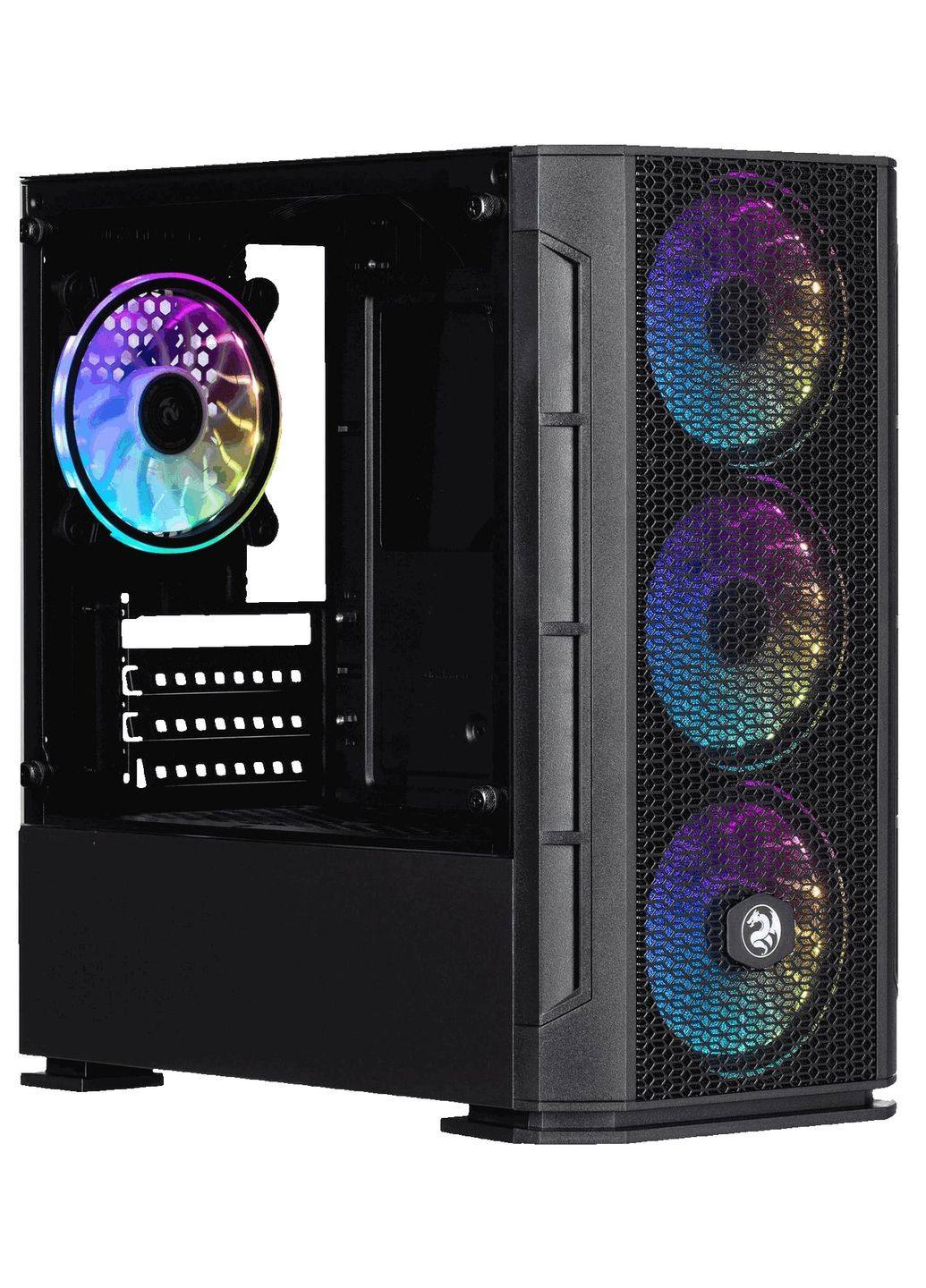 Корпус Gaming CALLEO ARGB Tempered Glass без БЖ Black (-GB700) 2E (370984698)