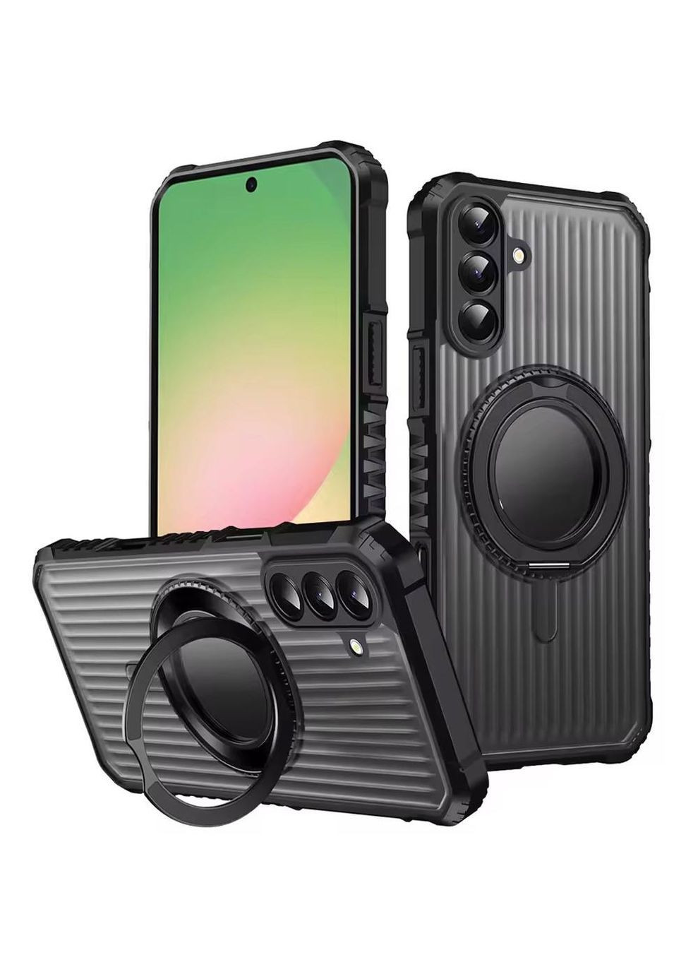 Пластиковая накладка Rotating Ring для Samsung Galaxy A36 5G Epik (365837033)