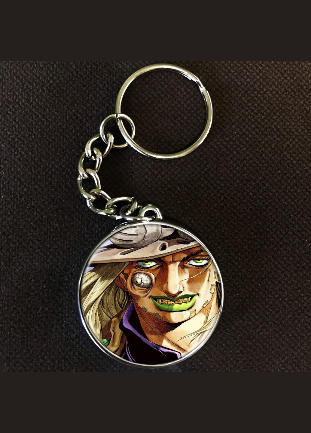 Брелок Аніме Неймовірні пригоди ДжоДжо #011 silver No Brand (327219806)