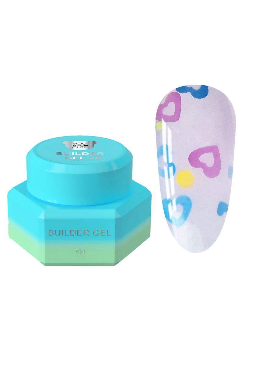 Гель для нарощування Builder Gel №26, 15 мл You Are Cute (365062766)