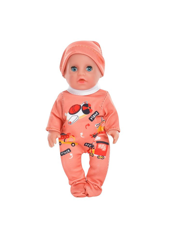 Пупс YL1914K-G-H-I-J LimoToy 17см, горшок, бутылочка, соска, в кульке (6903317423248) Оранжевый Limo Toy (325221403)