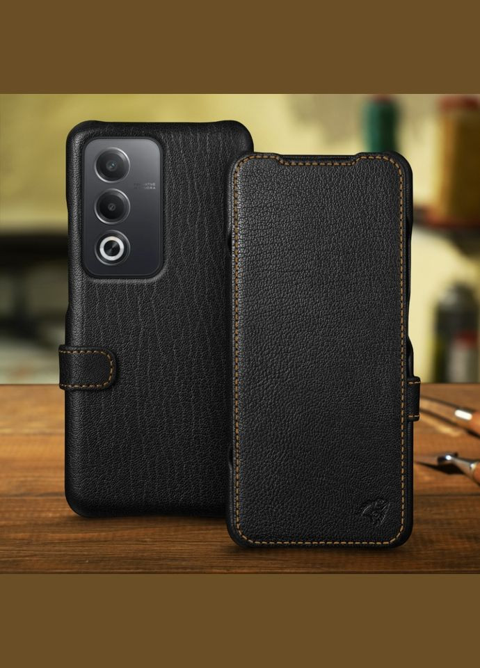 Чехол книжка Premium для OPPO A80 Чёрный (77913) Stenk (305665295)