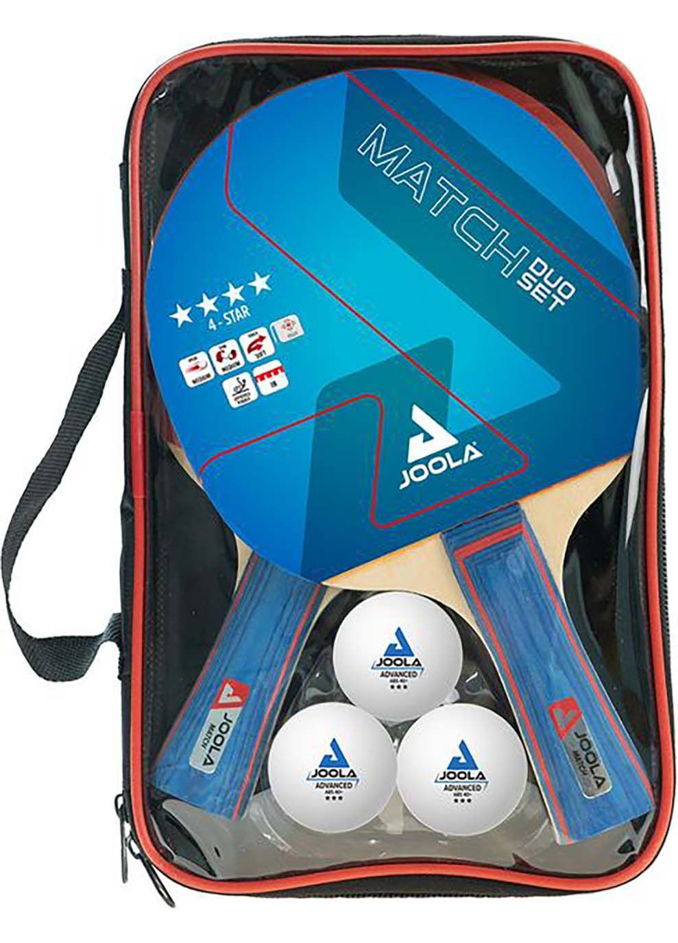 Набор для настольного тенниса Duo 2 Bats 3 Balls Joola (367588456)