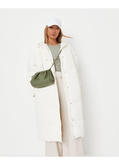 Кремовий Пуховик Missguided