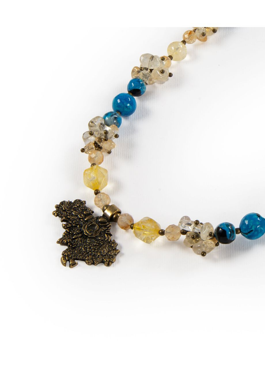 Бусы "Моя душа" Цитрин, Агат Fursa fashion (365958804)