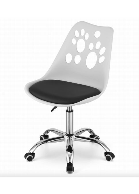 Офисное кресло Print бело-черный Leobert (361952168)