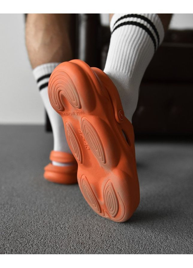 Оранжевые летние кроксы оранжевые magnum No Brand