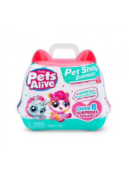 Интерактивный игровой набор PETS ALIVE Повторюшка-сплюшка Pets & Robo Alive (290108456)