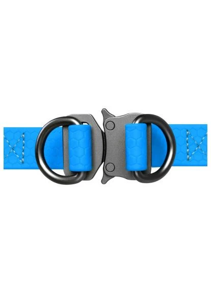 Шлея для собак Waterproof з QR паспортом L Ш 25 мм Д 60-90 см блакитна (27672) WAUDOG Waterproof з QR паспортом L Ш 25 мм Д 60-90 см бла (366695012)