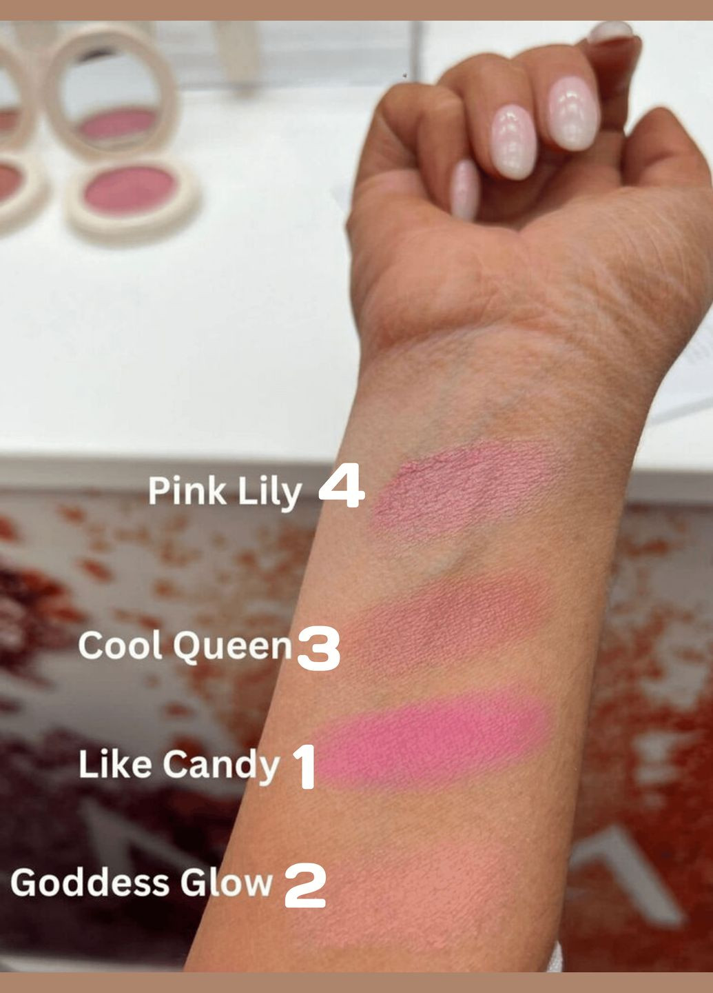 Пудрові рум'яна 04 Pink Lily 4,5 г Farmasi (296008561)