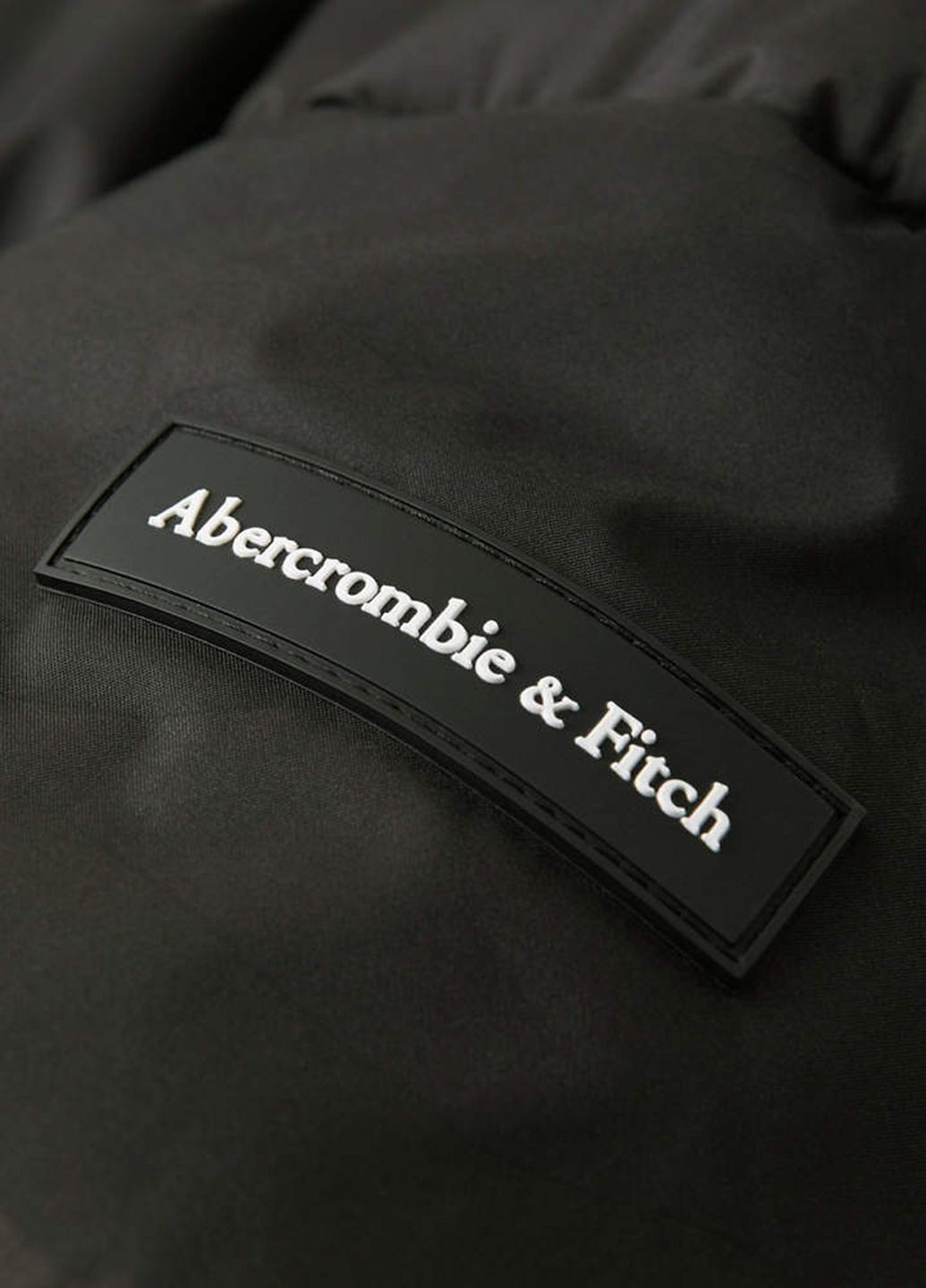 Оливкова (хакі) демісезонна куртка af9020m Abercrombie & Fitch