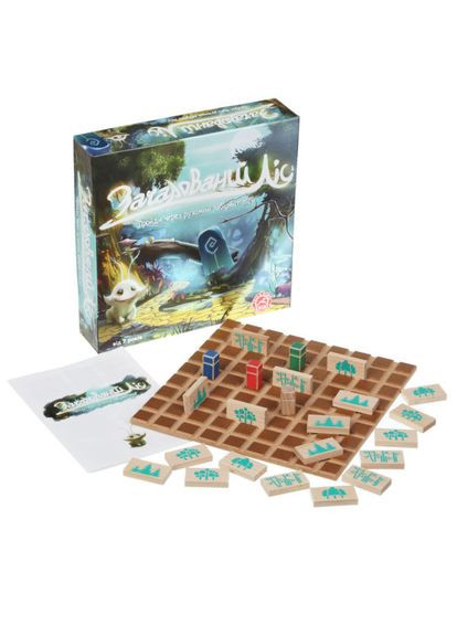 Настільна гра "Зачарований ліс" 911456, 20 дерев'яних брусків-перегородок Arial (301789626)