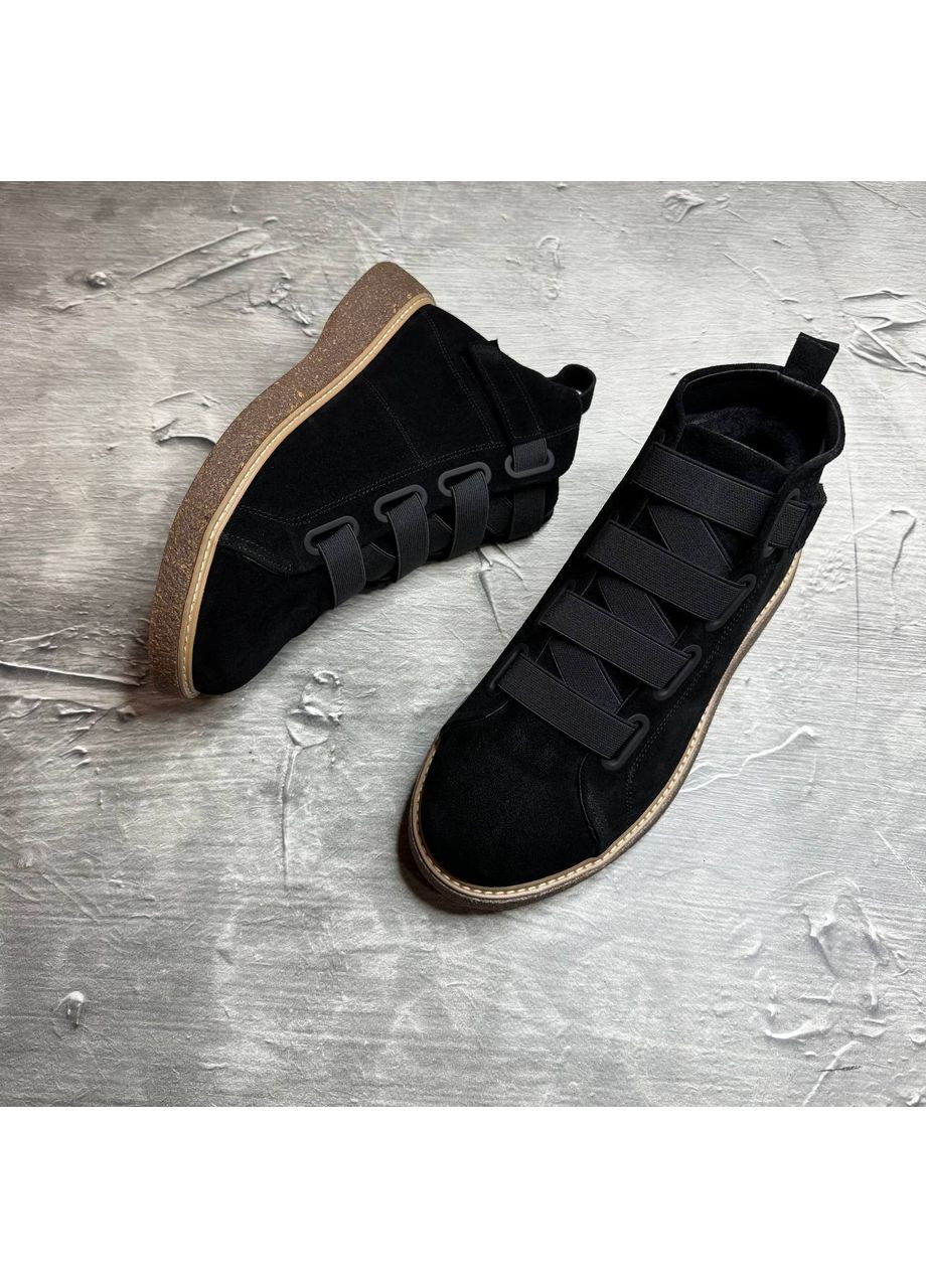 Черевики чоловічі з мови . Черевики кросівкі замшеві No Brand (367164417)