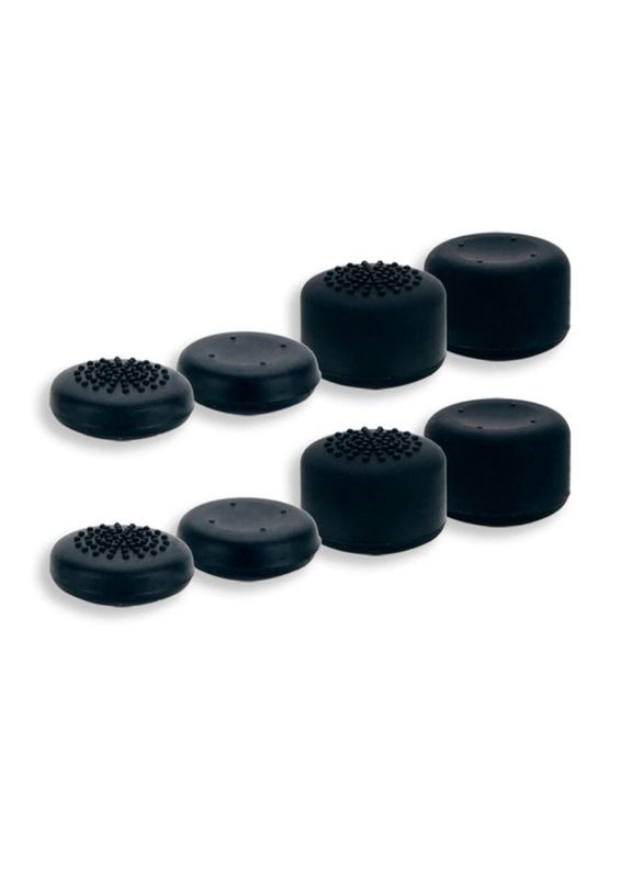 Силиконовые накладки на стики для Steam Deck черные 8 шт IVYUEEN (298184021)