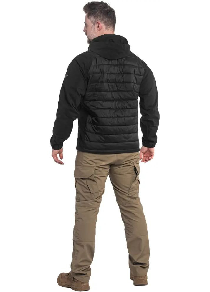 Черная демисезонная куртка neutron hybrid jacket black Pentagon