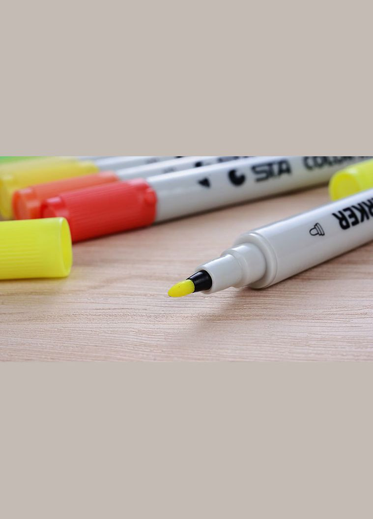 Набір двосторонніх SKETCH маркерів 36 кольорів STA (322650462)