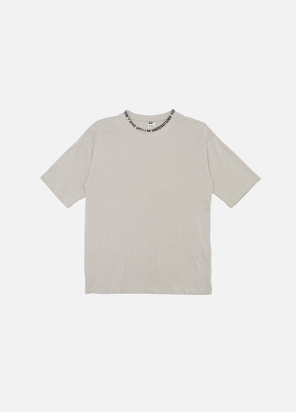 Серая летняя футболка с коротким рукавом для мальчика цвет серый цб-00242378 Beneti