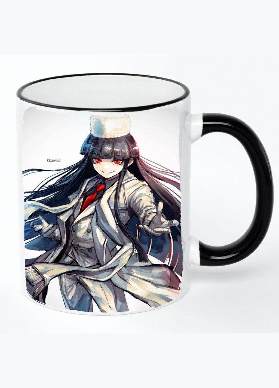 Чашка Хеллсинг Аниме #008 (кружка, кружка) Белая с черной ручкой 330 мл No Brand (322713221)