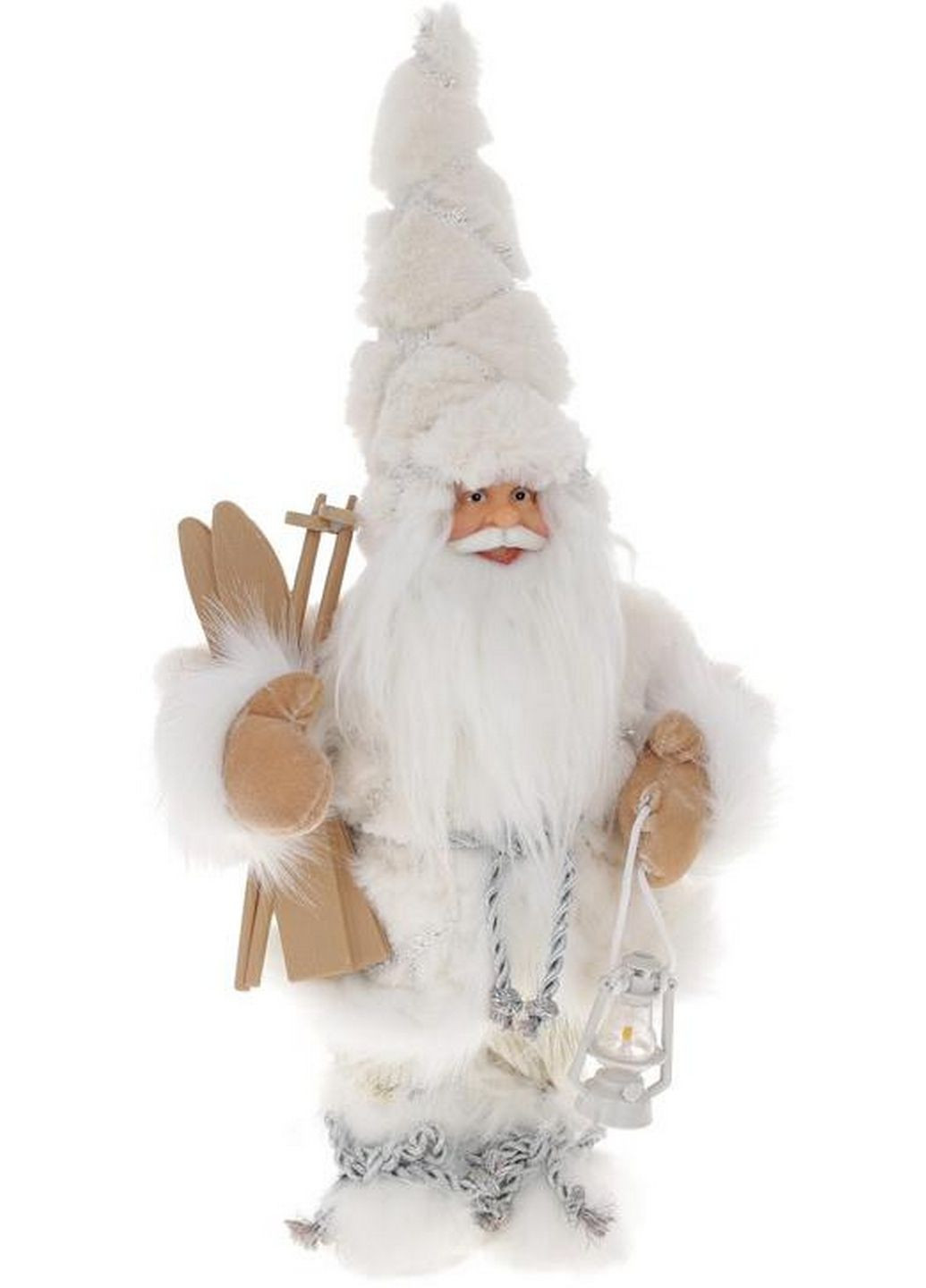 Новогодняя фигура "Санта Клаус с Лыжами и Фонарем" BonaDi (279314259)