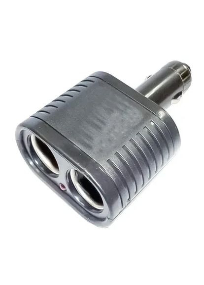 Перехідник штекер прикурювача - 2 гнізда (DCU4009) No Brand (370392376)