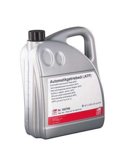 Масло трансмиссионное FEBI ATF MB 236.15 (Канистра 5л). (100706) Febi Bilstein (366299182)