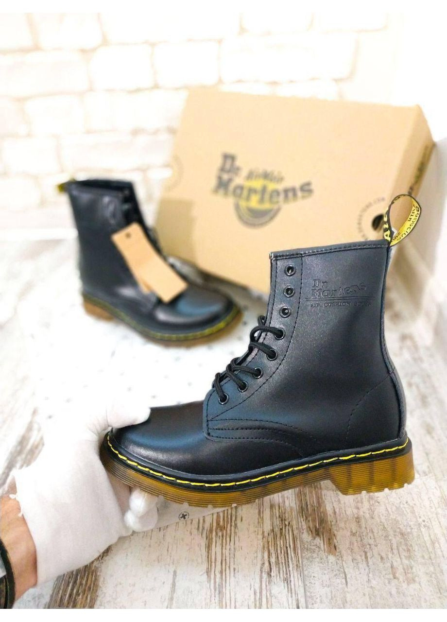 Черевики жіночі та чоловічі Dr.Martens 1460 Black Доктор Мартінс No Brand (366072223)