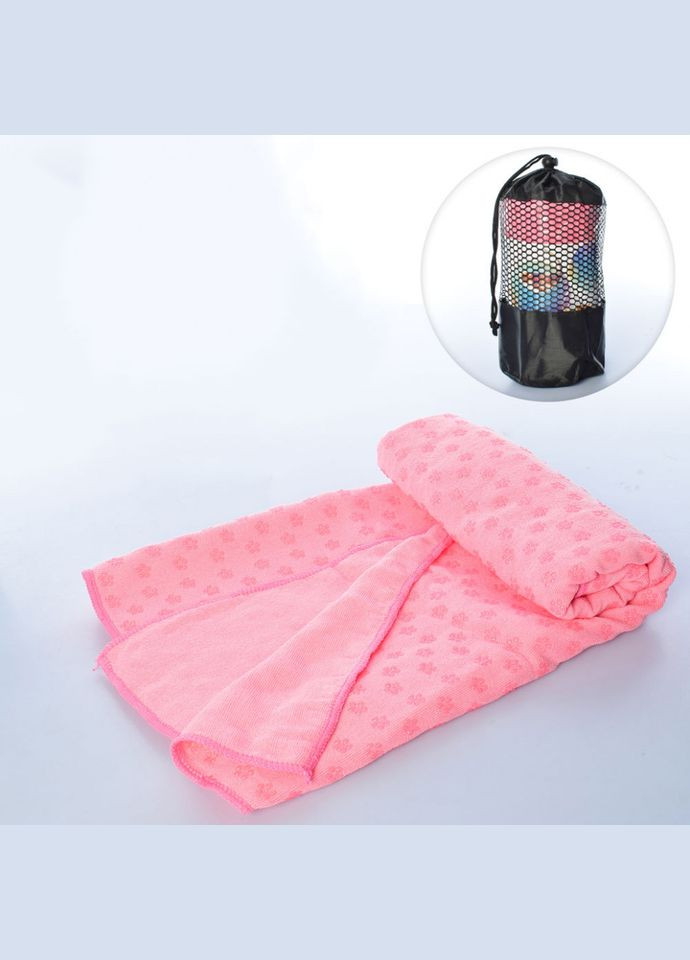 Полотенце для йоги MS 2750 микрофибра Розовый Metr+ (369751213)