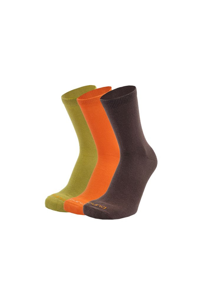 Набір шкарпеток жіночих демісезонних з 3-х пар, із бавовни 1066 Duna (265535099)
