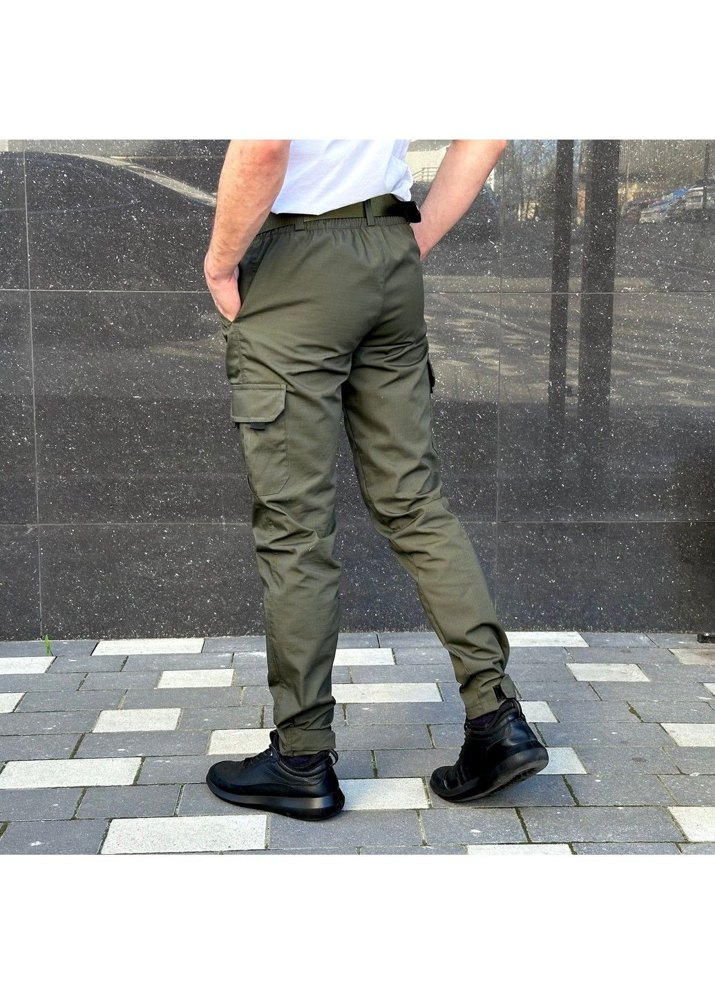 Чоловічі карго штани Basik Olive Rextim (303278226)