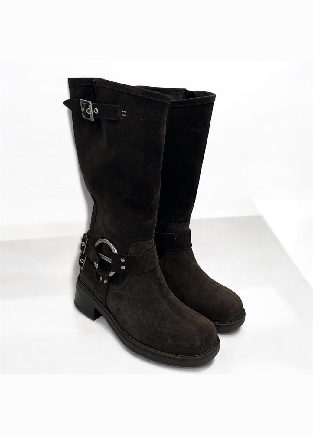 Чоботи (р) Замша 0-1-1-B-2-HEYLI Olli (328836754)