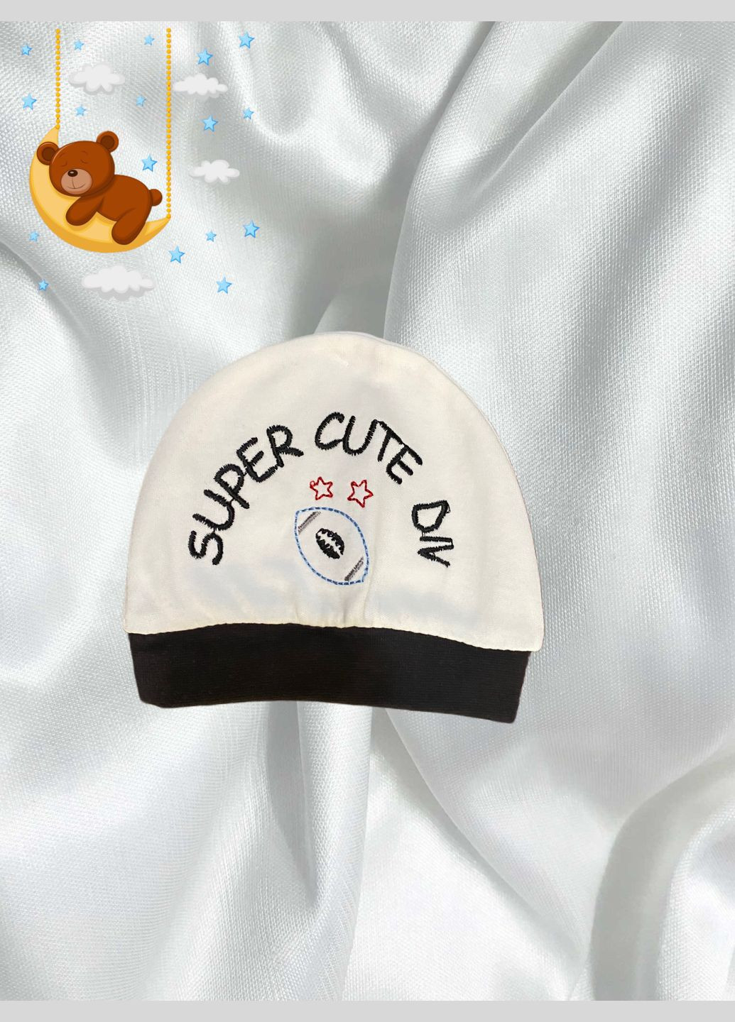 Черно-белый демисезонный комплект для мальчика Caramell