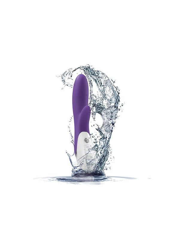 Вибратор-кролик Danny Divido Purple с глубокой вибрацией, 2 мотора Mystim (335388400)