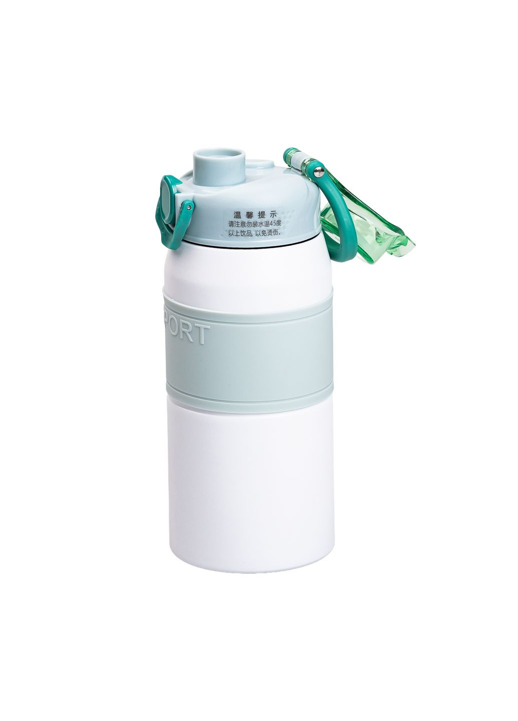 Термос Sport 600 мл з мундштуком і ручкою, Yiwu (328603993)