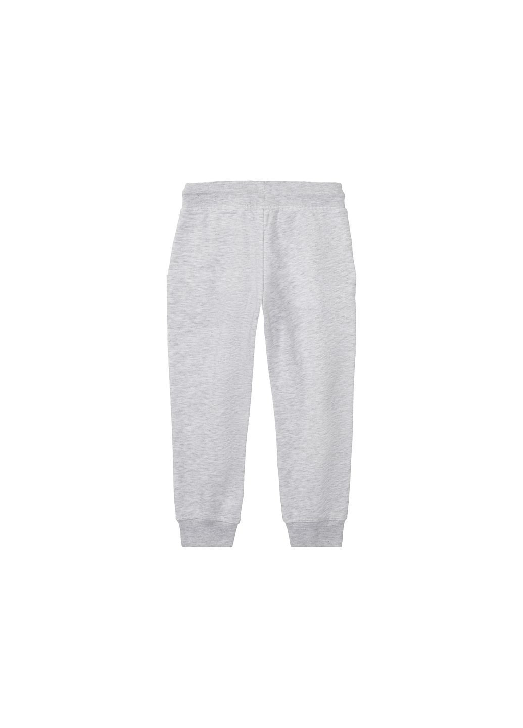Спортивні штани двунитка для дівчинки 498017 сірий Lupilu (274236873)