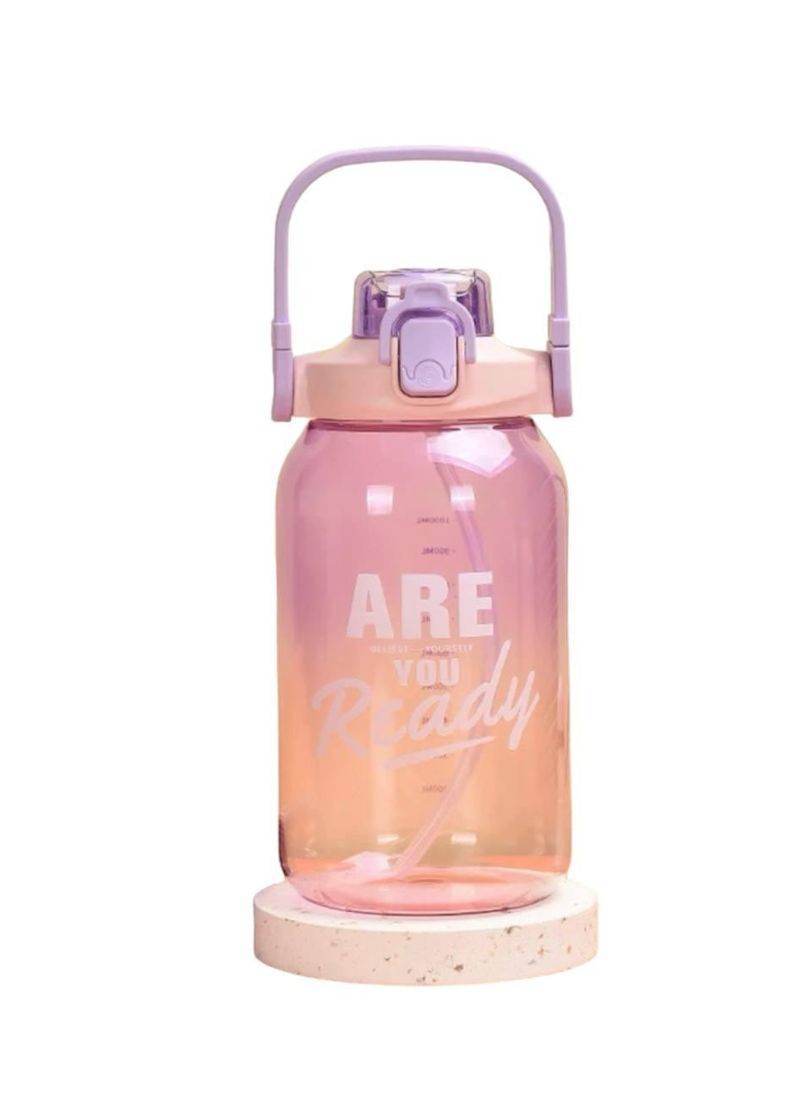 Фиолетовая бутылка для воды 1500 мл. No Brand (279783436)