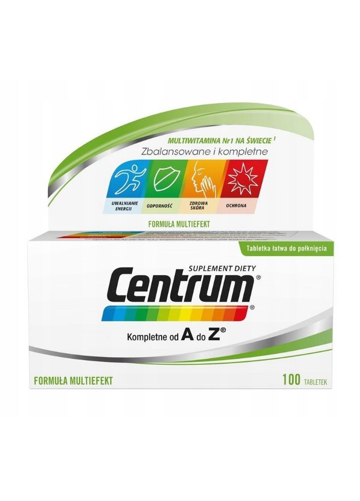 Витаминно-минеральный комплекс Kompletne od A do Z (от А до цинка) 100 таб Centrum (280265934)