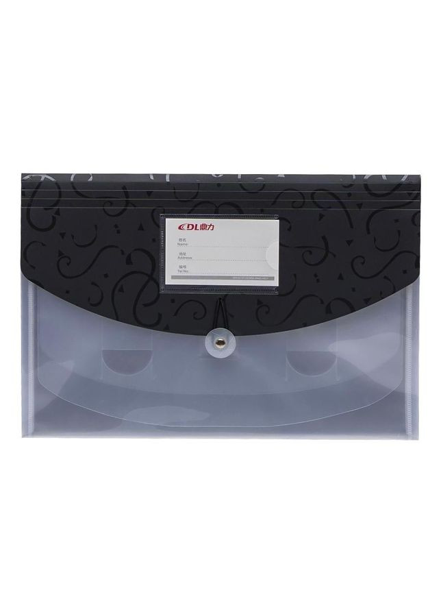 Папка на резинке А4 DL5226 4 отделения DL (305055070)