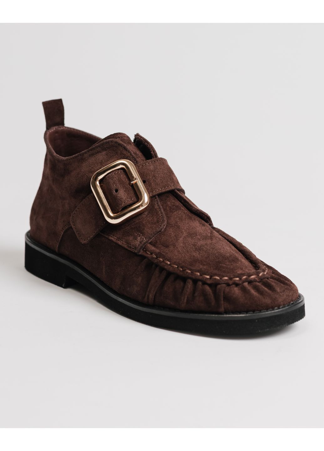 Черевики із пряжкою замша Krula (362082709)