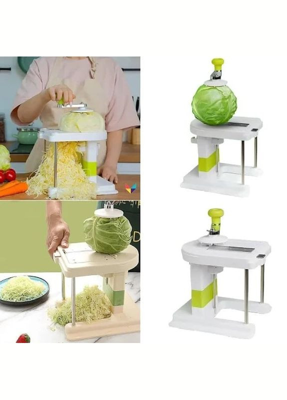 Капусторізка-шатківниця механічна + 3 запасні леза в комплекті (2087554114) No Brand (328920789)