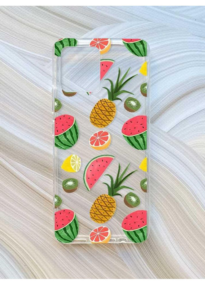 Чехол на Motorola Moto G72:: Фруктовый микс (принт 347) CASE CONTROL (360674697)