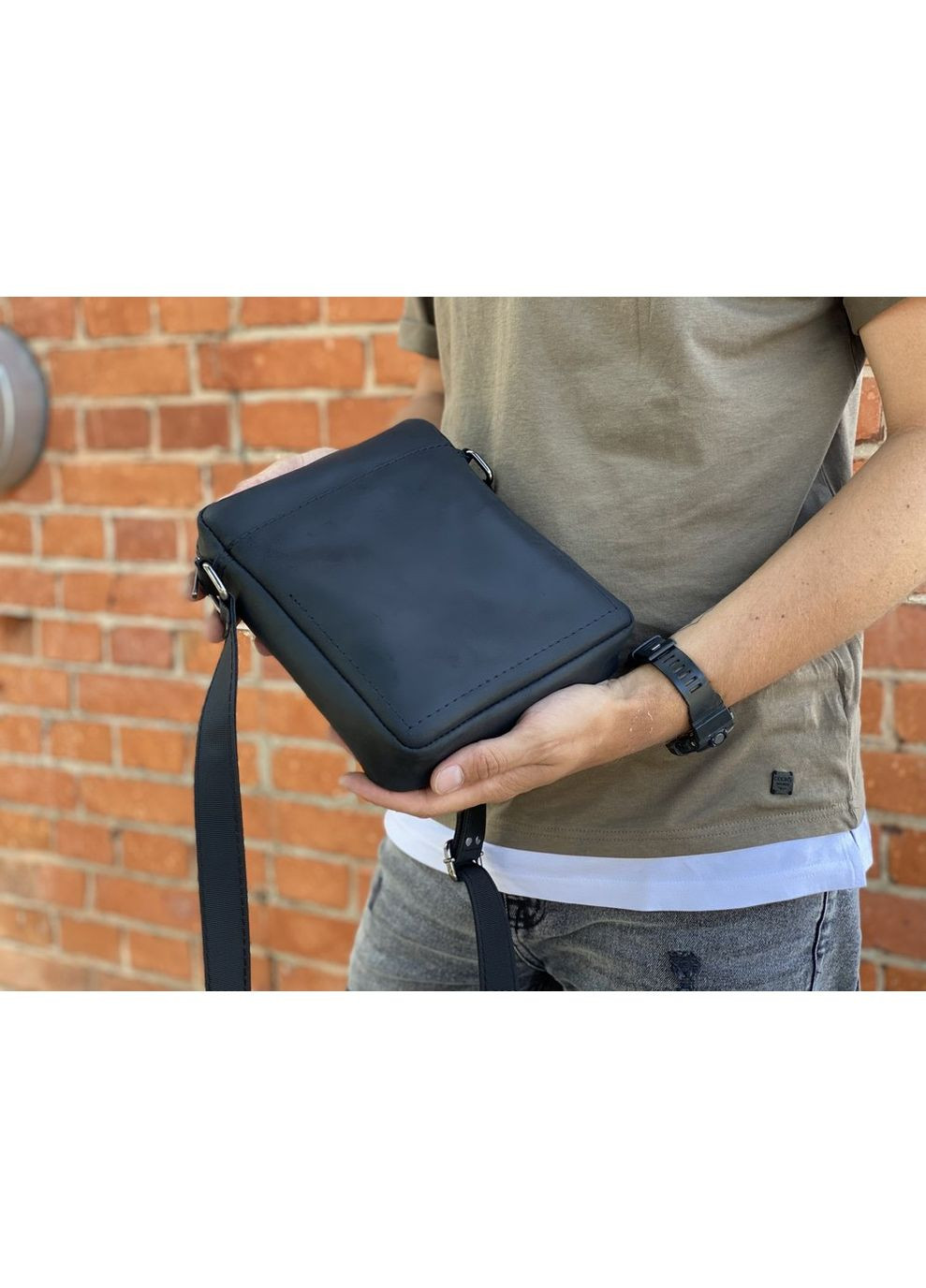 Сумка через плече Seattle S чоловіча, барсетка бананка, месенджер No Brand (336025484)