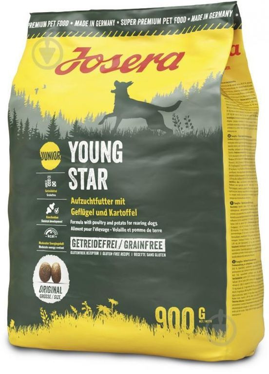 Сухий корм для цуценят Young Star 0,9 кг🐕 Josera (340959883)